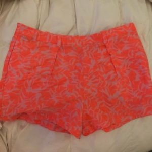 J. Crew Neon Print Shorts